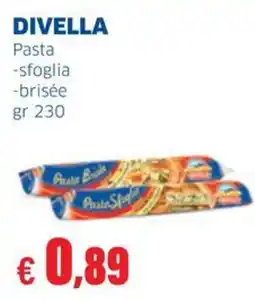 Sigma DIVELLA Pasta -sfoglia -brisée offerta