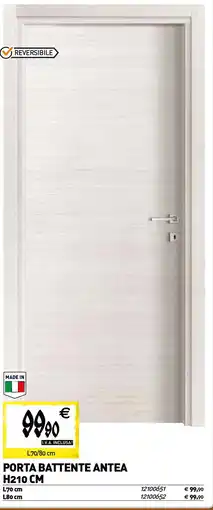 Tecnomat Porta battente antea H210 CM offerta
