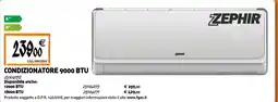 Tecnomat Zephir condizionatore 9000 BTU offerta