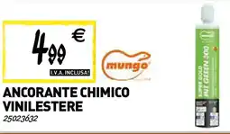 Tecnomat Mungo ancorante chimico vinilestere offerta