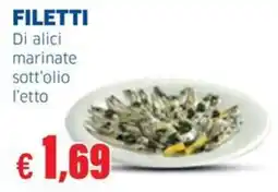 Sigma FILETTI Di alici marinate sott'olio offerta