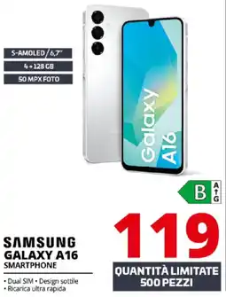 Comet SAMSUNG GALAXY A16 Smartphone offerta