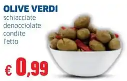 Sigma OLIVE VERDI schiacciate denocciolate condite offerta