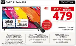 Comet LG QNED AI Serie 70A 55QNED70A offerta