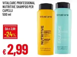 Galassia Vitalcare professional nutritive shampoo per capelli offerta