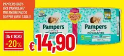 Galassia Pampers baby- dry pannolini/ mutandini pacco doppio offerta