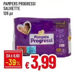 Galassia Pampers progressi salviette offerta