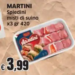 Sigma MARTINI Spiedini misti di suino offerta
