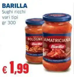 Sigma BARILLA Sughi ricchi offerta