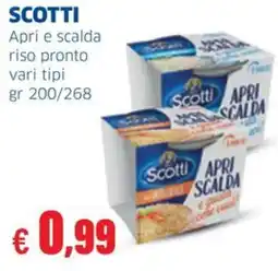 Sigma SCOTTI Apri e scalda riso pronto offerta