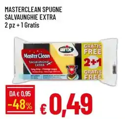 Galassia Masterclean spugne salvaunghie extra offerta