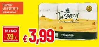 Galassia Tuscany asciugatutto offerta