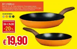 Galassia Set 2 padelle offerta