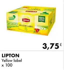 Iper Tosano LIPTON Yellow label offerta