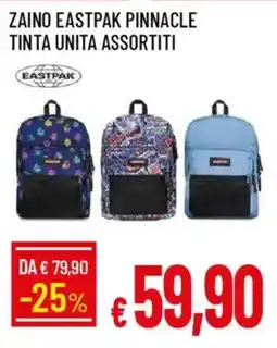 Galassia Zaino eastpak pinnacle tinta unita offerta
