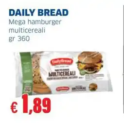 Sigma DAILY BREAD Mega hamburger multicereali offerta
