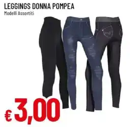 Galassia Leggings donna POMPEA offerta