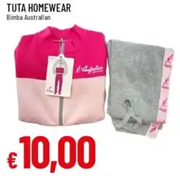 Galassia Tuta homewear bimba australian offerta