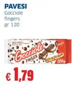 Sigma PAVESI Gocciole fingers offerta