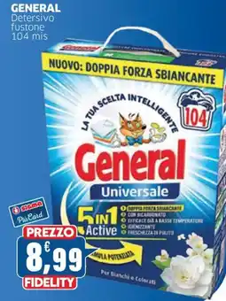 Sigma GENERAL Detersivo fustone 104 mis offerta