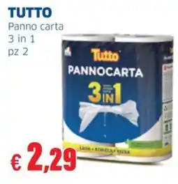 Sigma TUTTO Panno carta 3 in 1 offerta