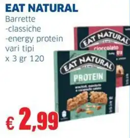 Sigma EAT NATURAL Barrette -classiche -energy protein offerta