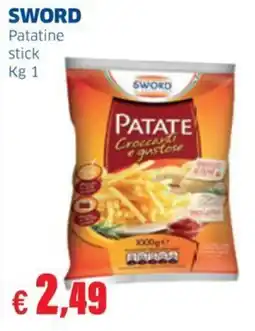 Sigma SWORD Patatine stick offerta