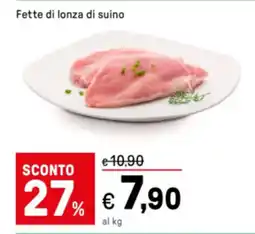Iper La Grande Fette di lonza di suino offerta