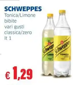 Sigma SCHWEPPES Tonica/Limone bibite offerta