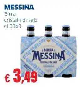 Sigma MESSINA Birra cristalli di sale offerta