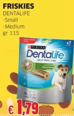 Sigma FRISKIES DENTALIFE -Small -Medium offerta