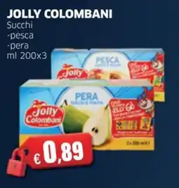 Sigma JOLLY COLOMBANI Succhi -pesca -pera offerta