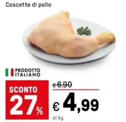 Iper La Grande Coscette di pollo offerta