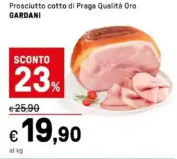 Iper La Grande Prosciutto cotto di Praga Qualità Oro GARDANI offerta