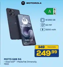 Euronics motorola MOTO G86 5G offerta