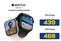 Euronics Watch series 11 GPS 42mm offerta