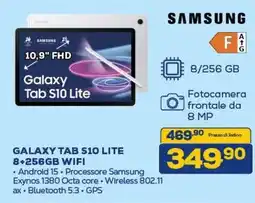 Euronics SAMSUNG GALAXY TAB S10 LITE 8+256GB WIFI offerta