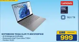 Euronics Lenovo NOTEBOOK YOGA SLIM 71 83CVOOFGIX offerta