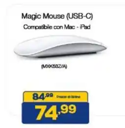 Euronics Magic Mouse (USB-C) Compatibile con Mac - iPad offerta