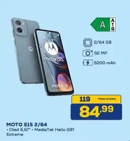 Euronics motorola MOTO E15 2/64 offerta