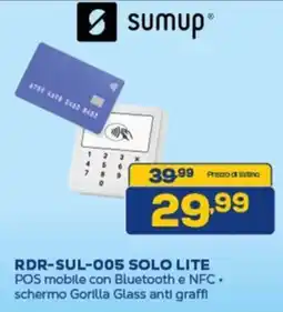 Euronics sumup RDR-SUL-005 SOLO LITE offerta