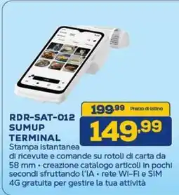 Euronics RDR-SAT-012 SUMUP TERMINAL offerta