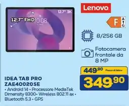 Euronics Lenovo IDEA TAB PRO ZAE40020SE offerta