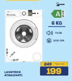 Euronics ATLANTIC LAVATRICE offerta