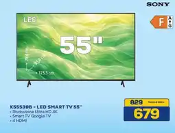Euronics SONY K55539B - LED SMART TV 55" offerta