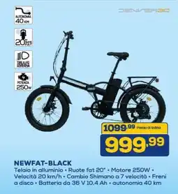 Euronics Newfat-black offerta