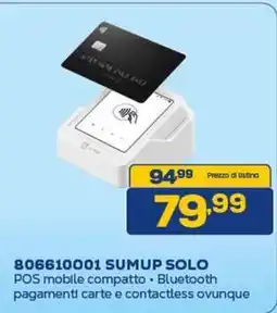 Euronics 806610001 SUMUP SOLO offerta