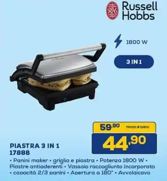 Russell Hobbs PIASTRA 3 IN 1 17888