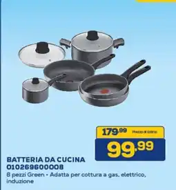 Euronics BATTERIA DA CUCINA 010269600008 offerta
