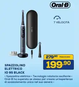 Euronics Oral-B SPAZZOLINO ELETTRICO IO 9S BLACK offerta